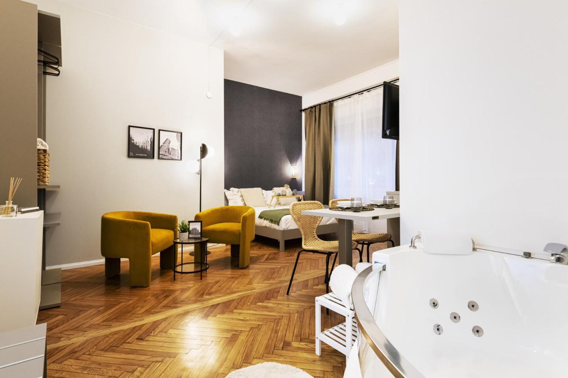 Apartment Easylife - Cav102 Raffinato Mono Con Jacuzzi In Mailand